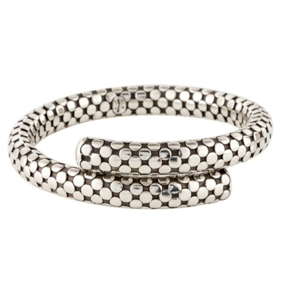 John Hardy Dot Single Coil Bracelet